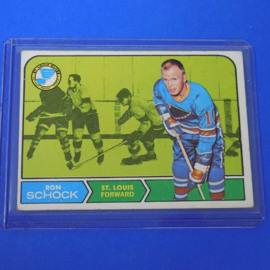 1968-69 TOPPS #1118 RON SCHOCK BLUES