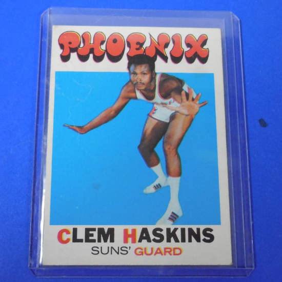 1971-72 TOPPS #96 CLEM HASKINS SUNS