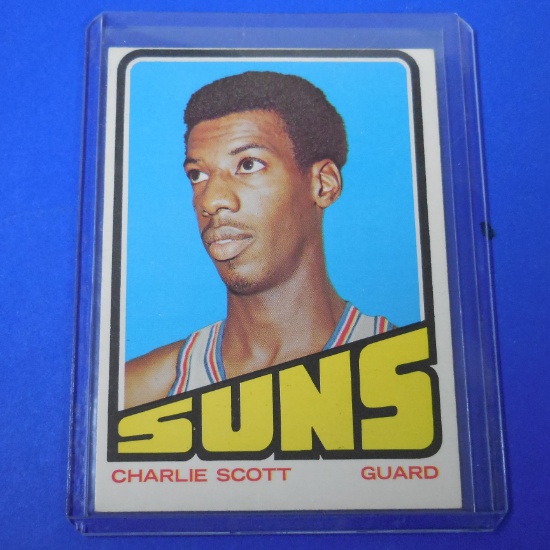 1972-73 TOPPS #47 CHARLIE SCOTT SUNS
