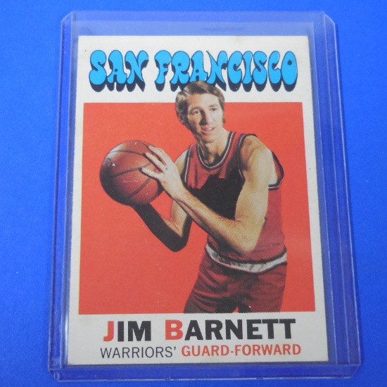 1971-72 TOPPS #104 JIM BARNETT WARRIORS