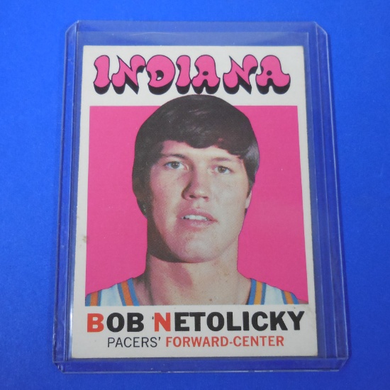 1971-72 TOPPS #183 BOB NETOLICKY PACERS