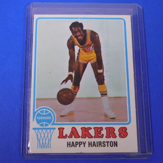 1973-74 TOPPS #137 HAPPY HAIRSTON LAKERS