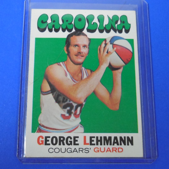 1971-72 TOPPS #192 GEORGE LEHMANN COUGARS
