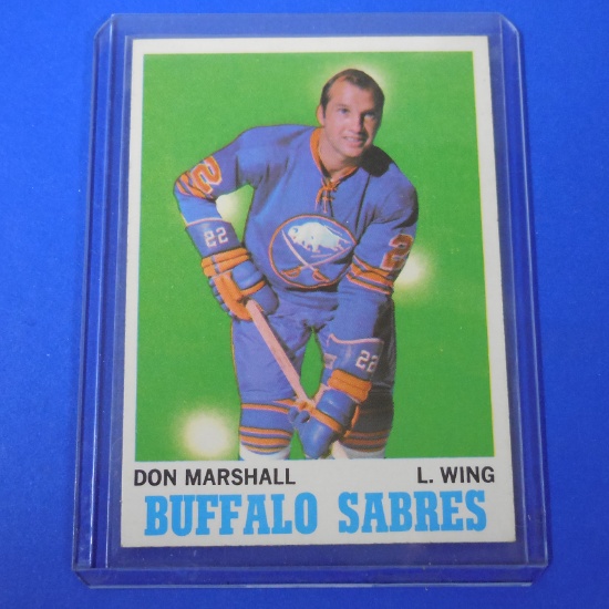 1970-71 TOPPS #129 DON MARSHALL SABRES