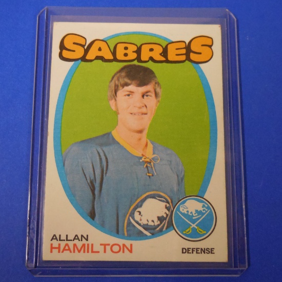 1971-72 TOPPS #49 ALLAN HAMILTON SABRES
