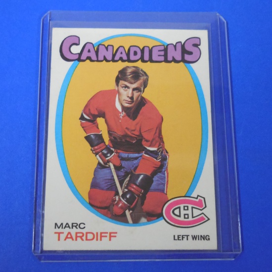 1971-72 TOPPS #29 MARC TARDIF CANADIENS
