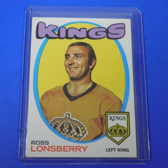 1971-72 TOPPS #121 ROSS LONSBERRY KINGS