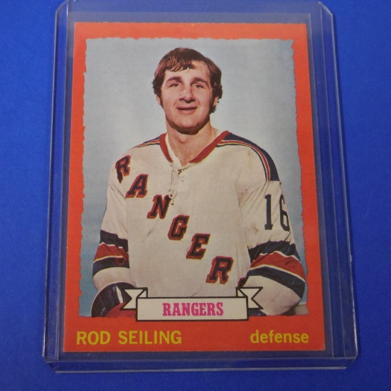 1973-74 TOPPS #9 ROD SEILING RANGERS