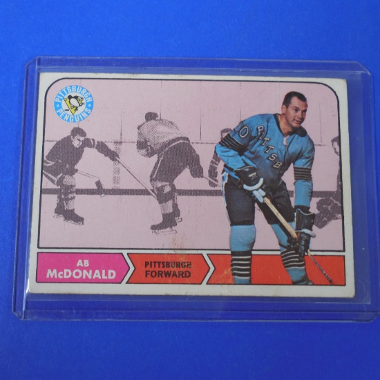 1968-69 TOPPS #107 AB MCDONALD PENGUINS