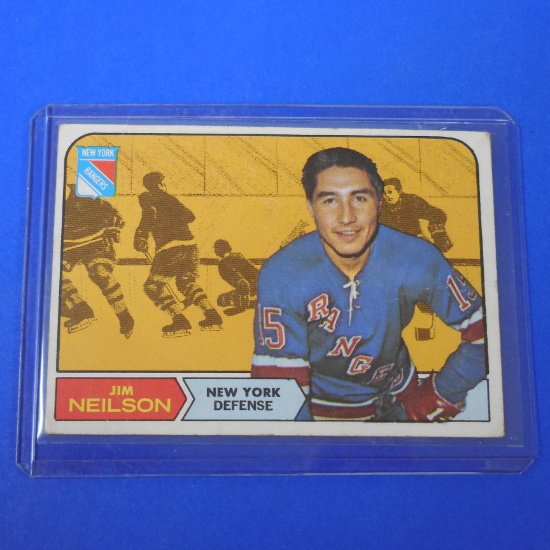 1968-69 TOPPS #70 JIM NEILSON RANGERS
