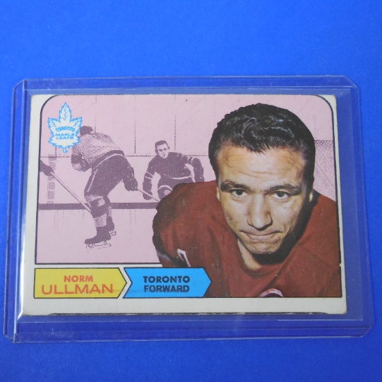 1968-69 TOPPS #131 NORM ULLMAN MAPLE LEAFS