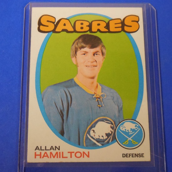 1971-72 TOPPS #49 ALLAN HAMILTON BUFFALO SABRES