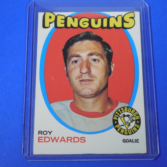 1971-72 TOPPS #99 ROY EDWARDS PENGUINS