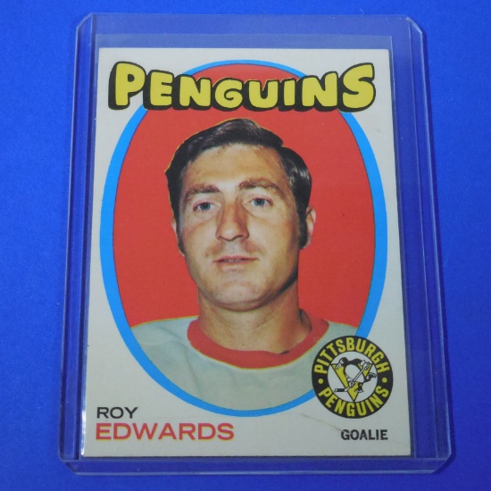 1971-72 TOPPS #99 ROY EDWARDS PENGUINS