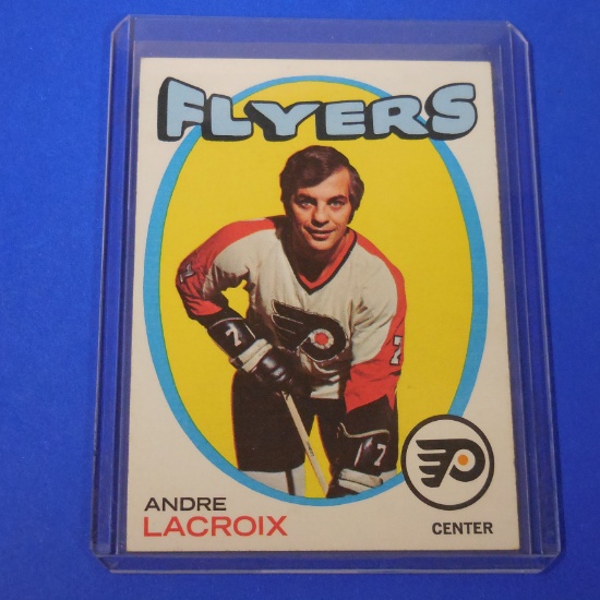 1971-72 TOPPS #33 ANDRE LACROIX FLYERS