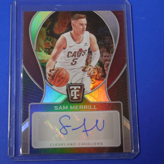 2024-25 PANINI TOTALLY CERTIFIED SAM MERRILL AUTOGRAPH CERTIFIED SIGNATURES CAVS