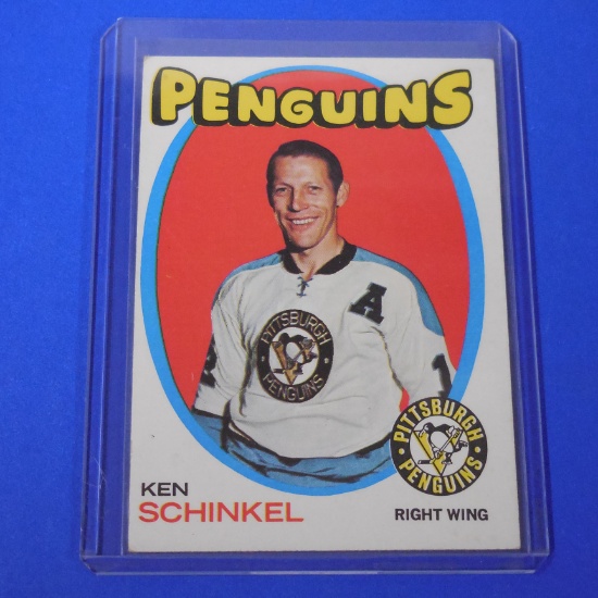 1971-72 TOPPS #64 KEN SCHINKEL PENGUINS