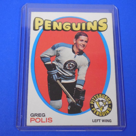 1971-72 TOPPS #41 GREG POLIS PENGUINS