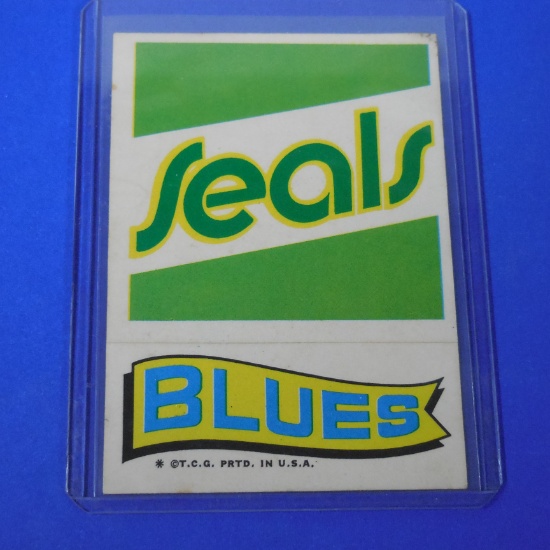 1973-74 TOPPS HOCKEY STICKERS GOLDEN SEALS ST LOUIS BLUES