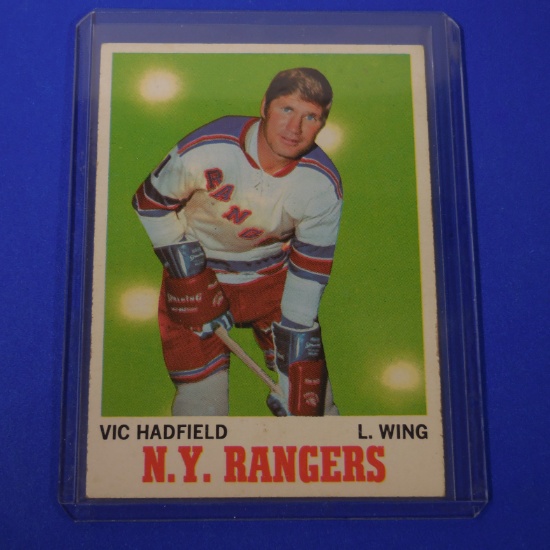1970-71 TOPPS #62 VIC HADFIELD RANGERS