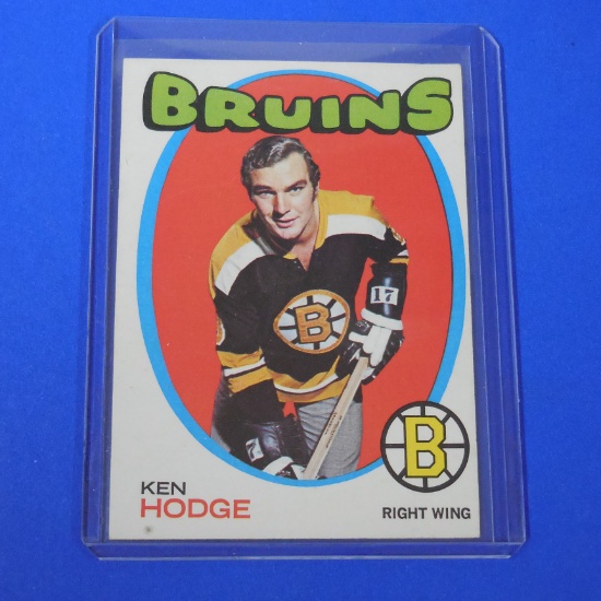 1971-72 TOPPS #115 KEN HODGE BRUINS