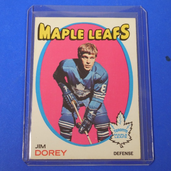 1971-72 TOPPS #57 JIM DOREY MAPLE LEAFS