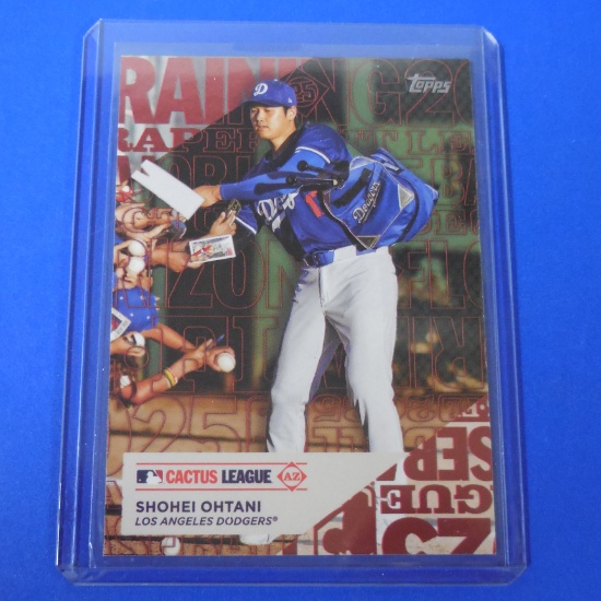2025 TOPPS SHOHEI OHTANI DODGERS ARIZONA CACTUS LEAGUE
