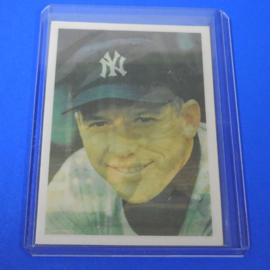 1986 SPORTFLICS LEGENDS MICKEY MANTLE YANKEES