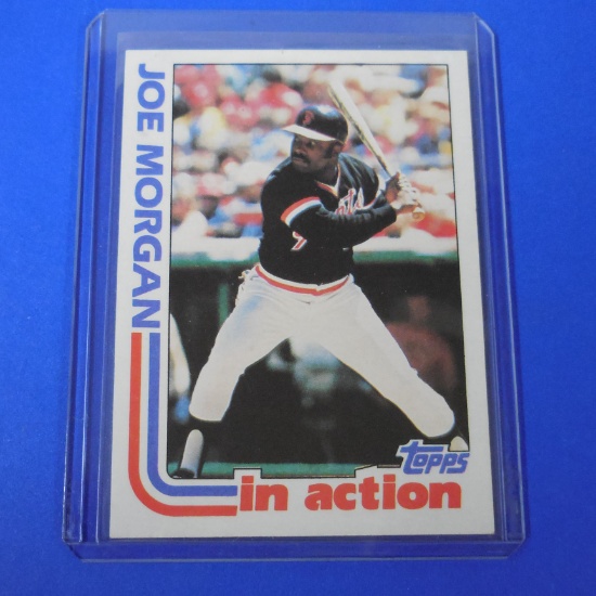 1982 TOPPS #755 JOE MORGAN GIANTS