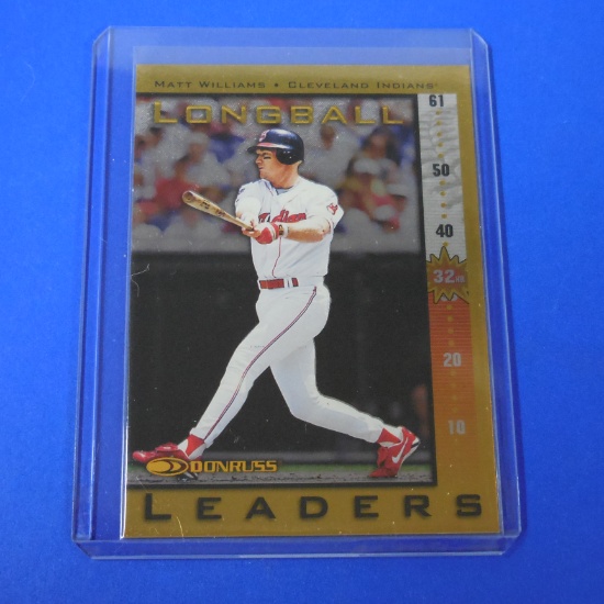 1997 DONRUSS MANNY RAMIREZ LONGBALL LEADERS #D 2056/5000 INDIANS