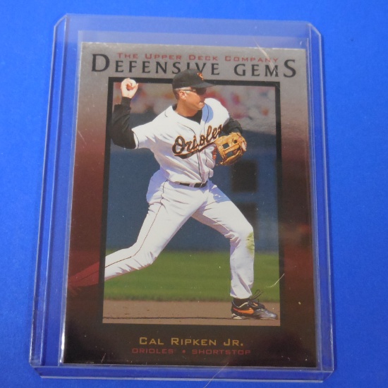 1997 UPPER DECK CAL RIPKEN JR DEFENSIVE GEMS ORIOLES