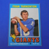 1971 TOPPS FRAN TARKENTON GIANTS