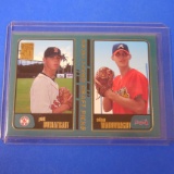 2001 TOPPS ADAM WAINWRIGHT ROOKIE CARD BRAVES