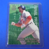 2000 PACIFIC MARK MCGWIRE FINAL NUMBERS CARDINALS
