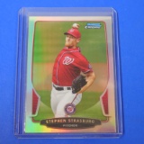 2013 BOWMAN CHROME STEPHEN STRASBURG REFRACTOR