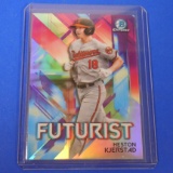 2021 BOWMAN CHROME HESTON KJERSTAD FUTURISTS REFRACTOR