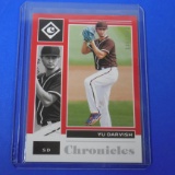 2021 PANINI LEGACY YU DARVISH RED #D 046/100