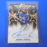 2025 TOPPS MAIKEL GARCIA AUTOGRAPHED CARD #D 22/50