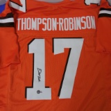DORIAN THOMPSON ROBINSON AUTOGRAPHED JERSEY JSA COA BROWNS