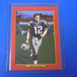2006 TOPPS TURKEY RED #280 TOM BRADY RED BORDER SP PATRIOTS