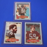 1980 TOPPS FOOTBALL STEELERS CARD LOT LAMBERT HAM GREENE