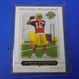 2005 TOPPS FOOTBALL #431 AARON RODGERS ROOKIE CARD PACKERS