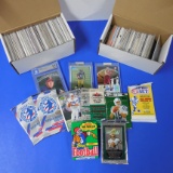 ABSOLUTELY AMAZING SPORTS CARD COLLECTION ROOKIES STARS HOFERS AUTOS JERSEYS LOOK