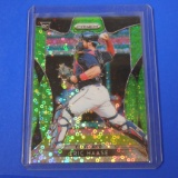 2019 PANINI PRIZM ERIC HAASE NEON GREEN CIRCLES PRIZM ROOKIE CARD #D 131/199