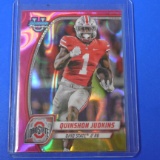 2024 BOWMAN CHROME UNIVERSITY QUINSHON JUDKINS PINK LAVA REFRACTOR OHIO STATE