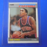 1987-88 FLEER BASKETBALL #106 ISIAH THOMAS DETROIT PISTONS