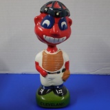 1995 CLEVELAND INDIANS CATCH BOBBLEHEAD RETRO THROWBACK