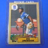 1987 TOPPS BASEBALL BO JACKSON FUTURE STARS