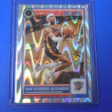 2023-24 PANINI HOOPS PREMIUM SHAI GILGEOUS ALEXANDER SEISMIC PRIZM SP THUNDER