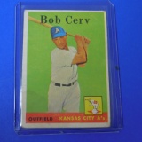 1958 TOPPS #329 BOB CERV ATHLETICS